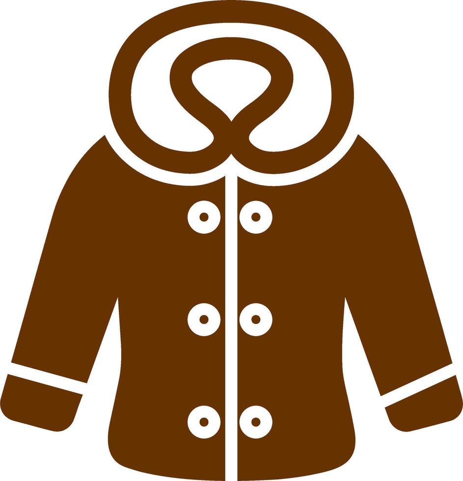 Winter Clothes Vector Icon