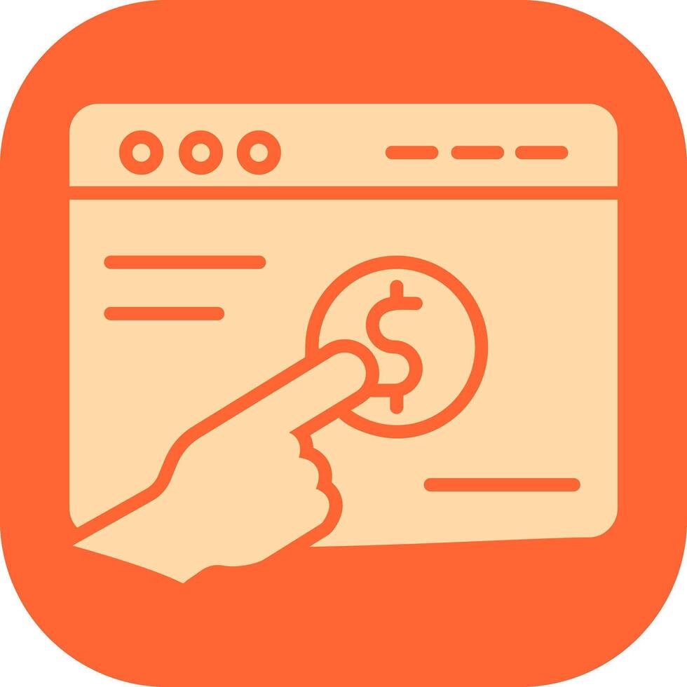 Pay Per Click Vector Icon