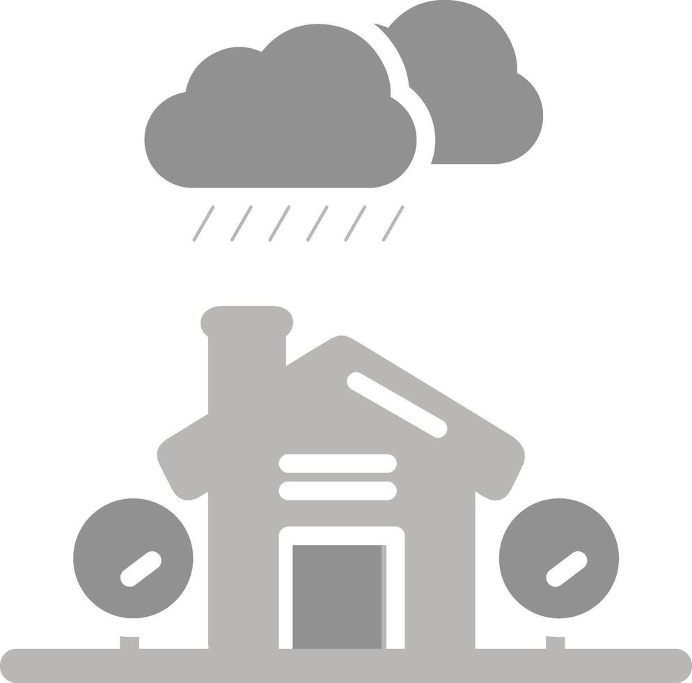 icono de vector de lluvia