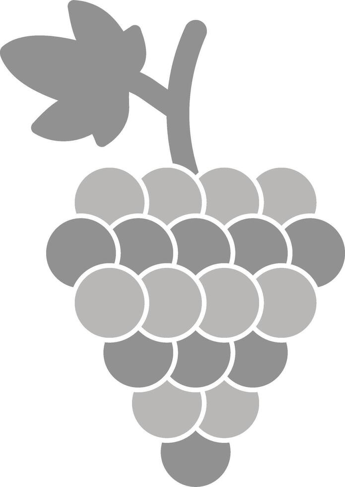 icono de vector de uvas