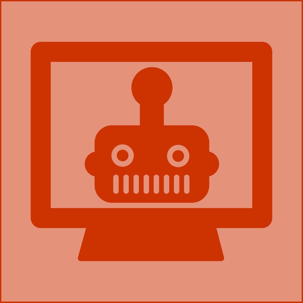 Artificial Bot Vector Icon