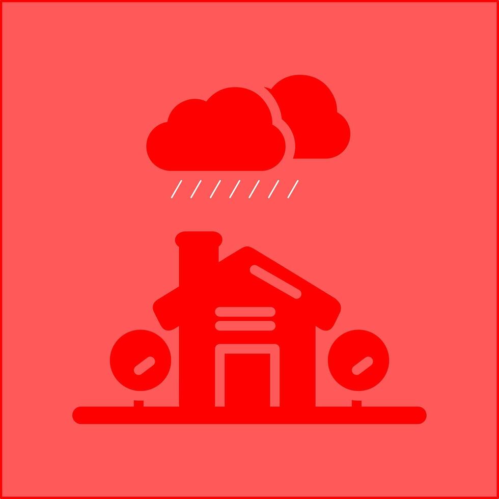Rain Vector Icon