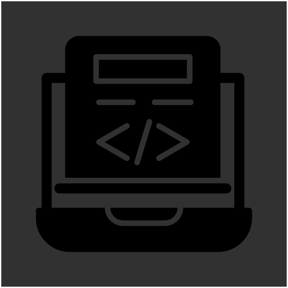 Coding Vector Icon