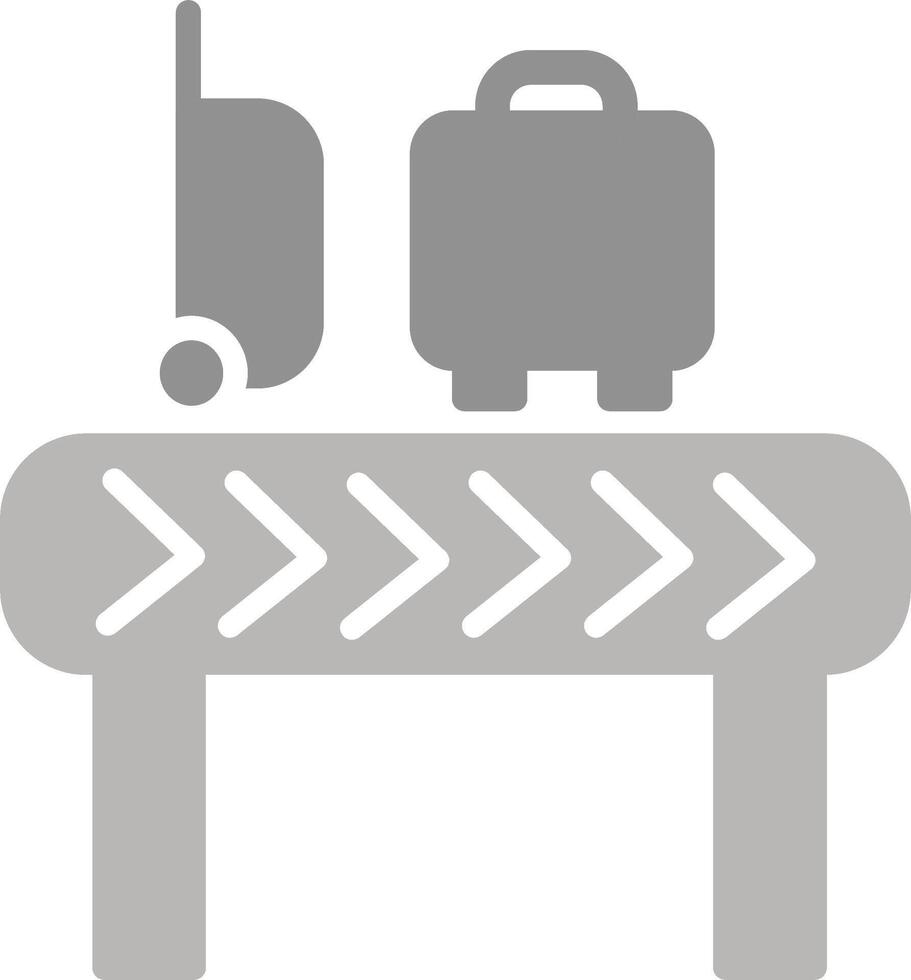 Luggage Carousel Vector Icon