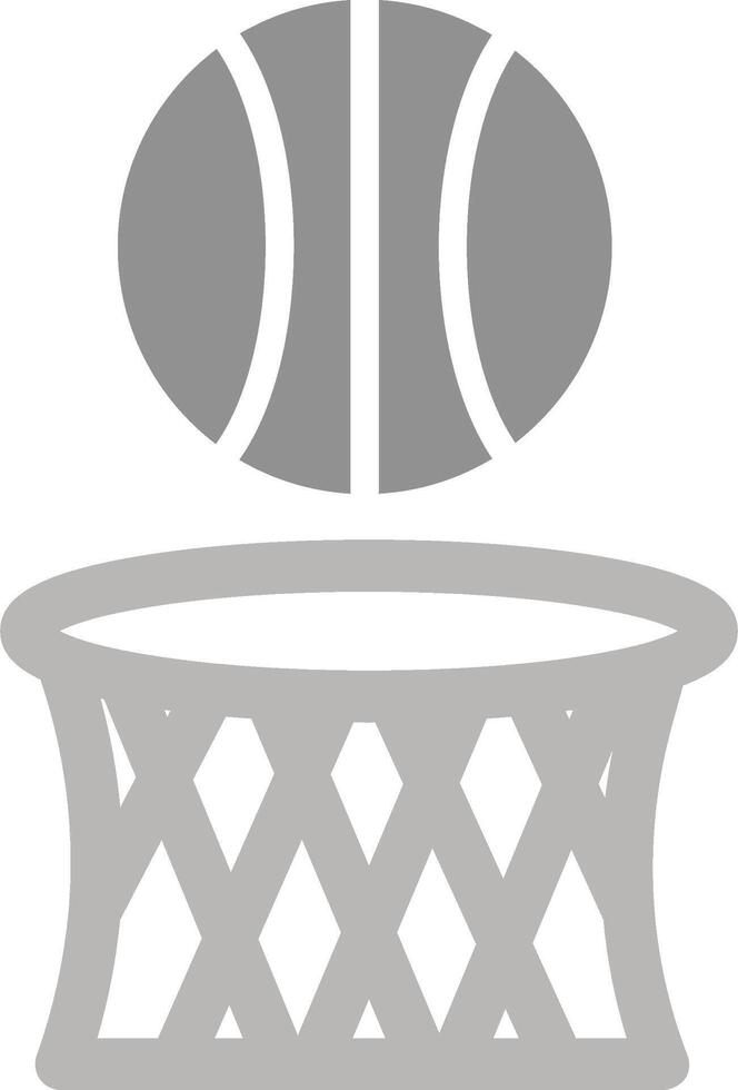 icono de vector de baloncesto