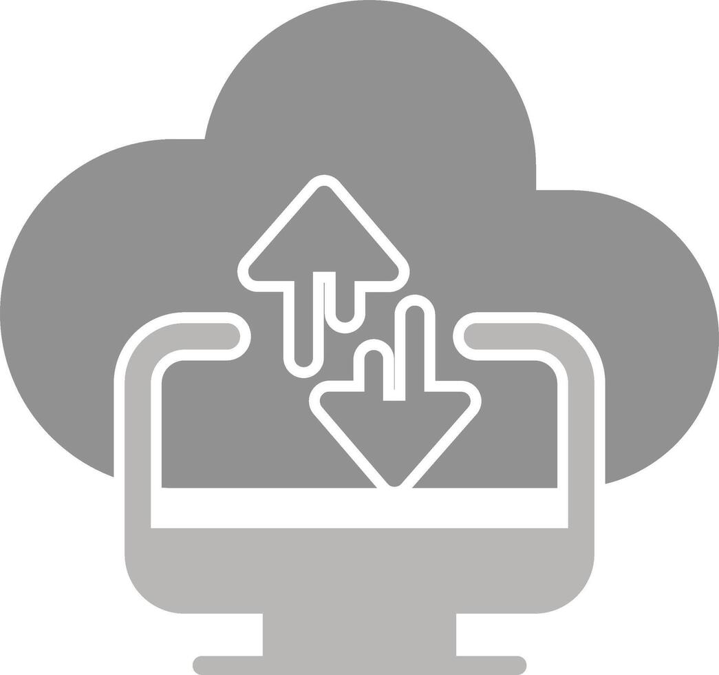 Data Transfer Vector Icon