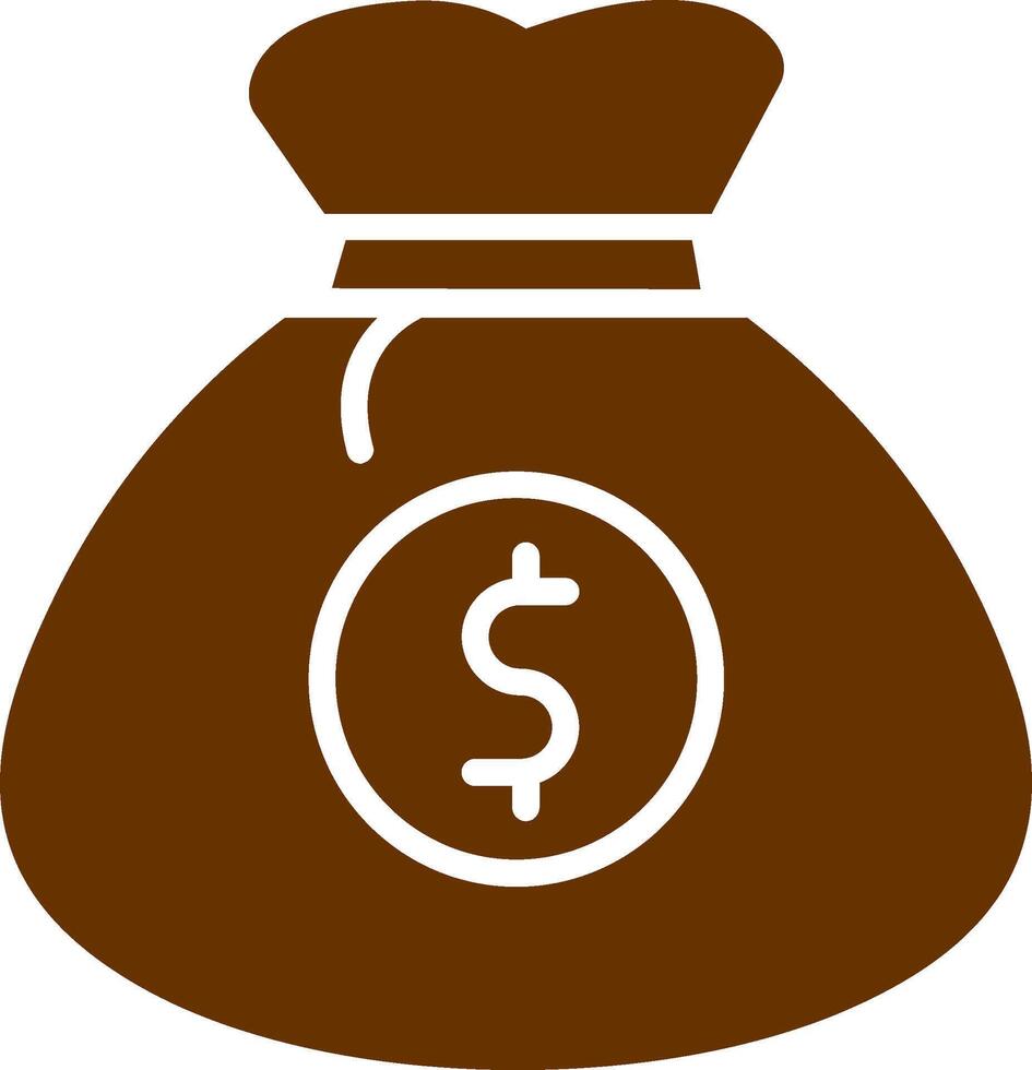 Money Bag Vector Icon