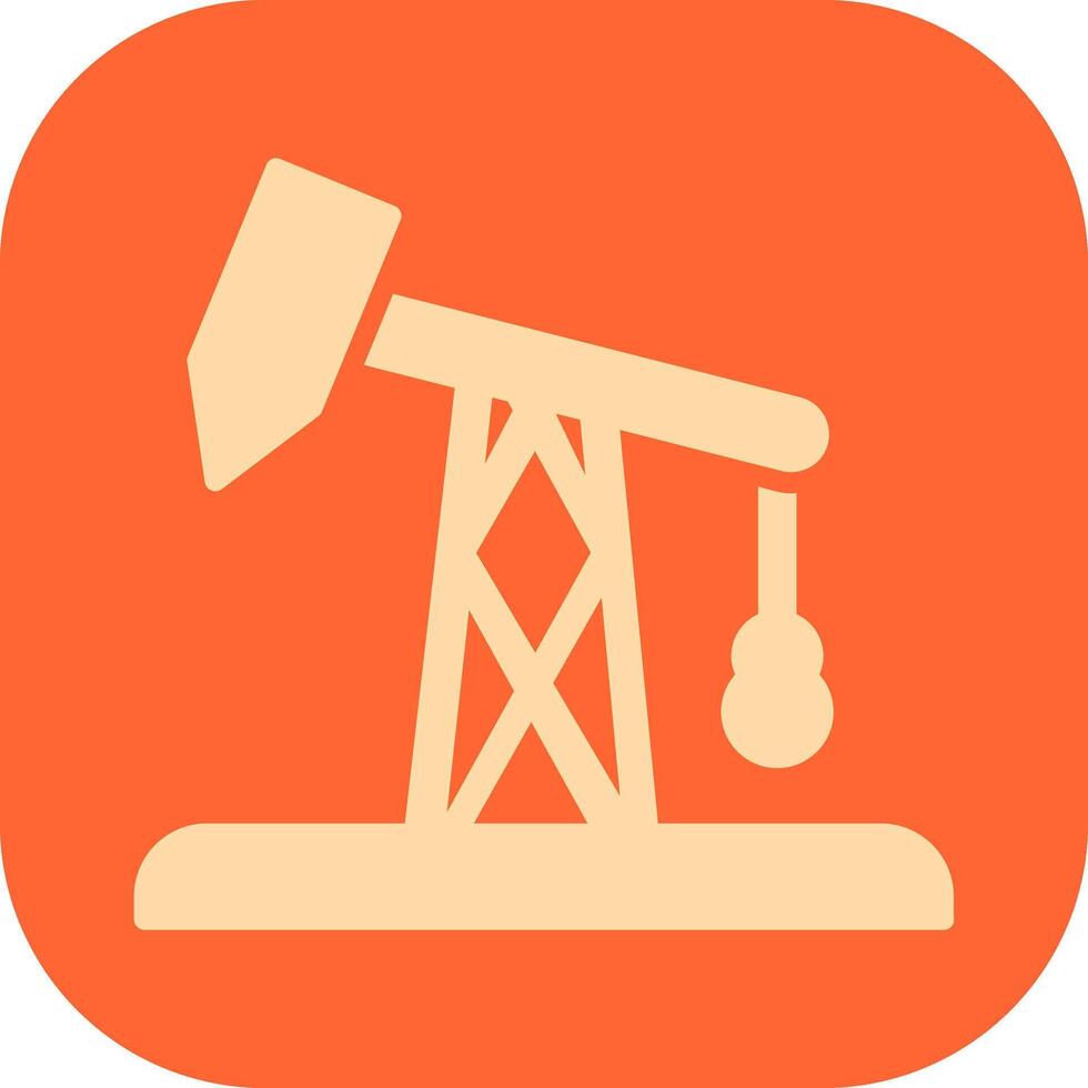 Pumpjack Vector Icon