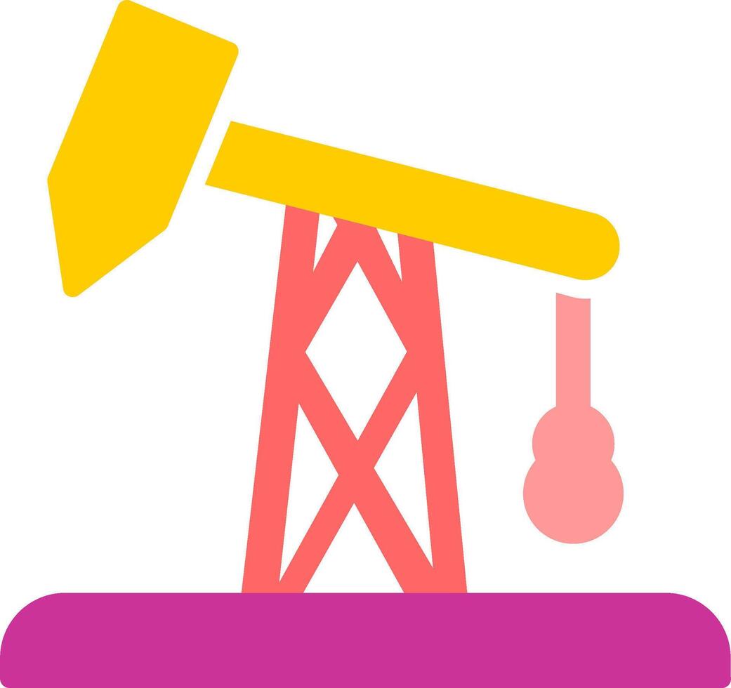 Pumpjack Vector Icon