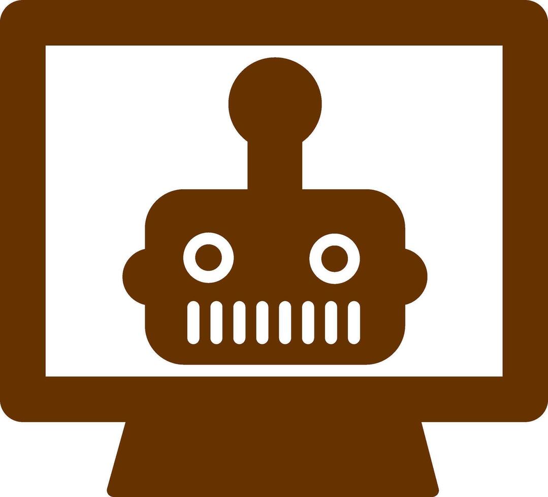 Artificial Bot Vector Icon