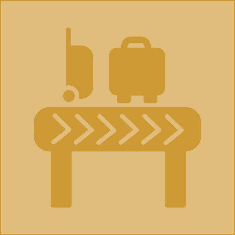 Luggage Carousel Vector Icon