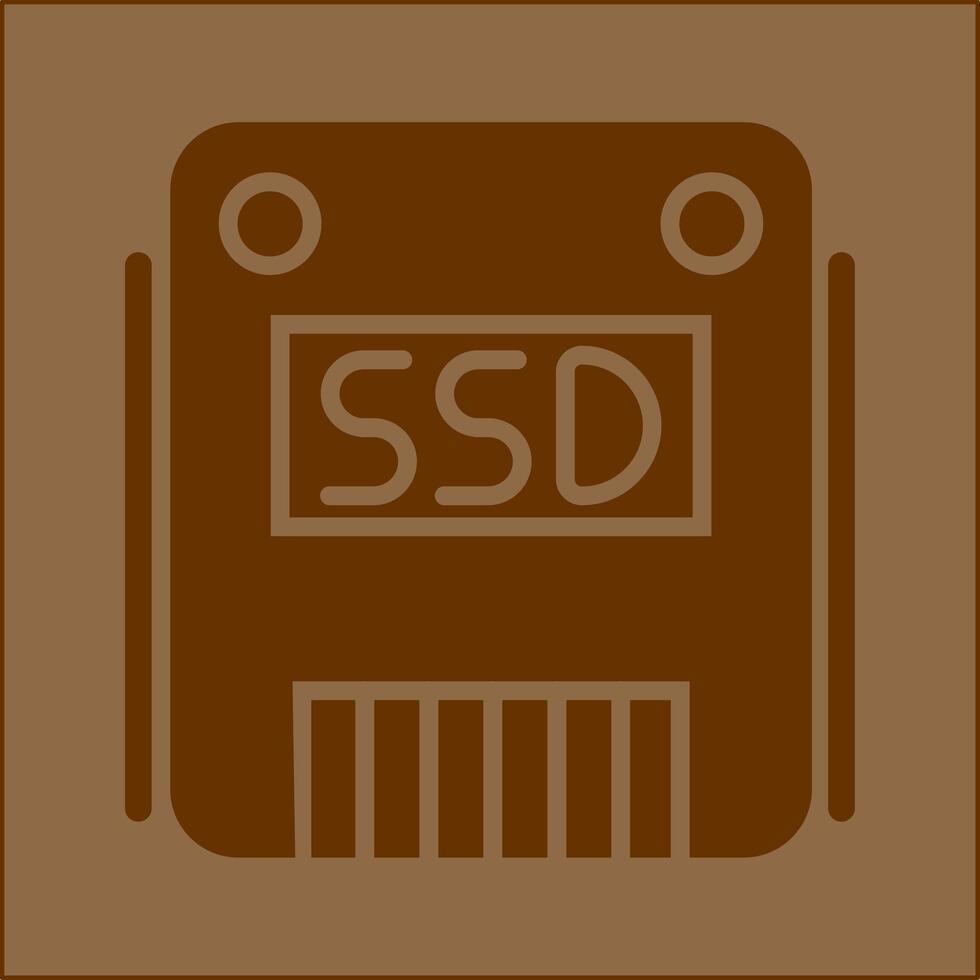 SSD Vector Icon