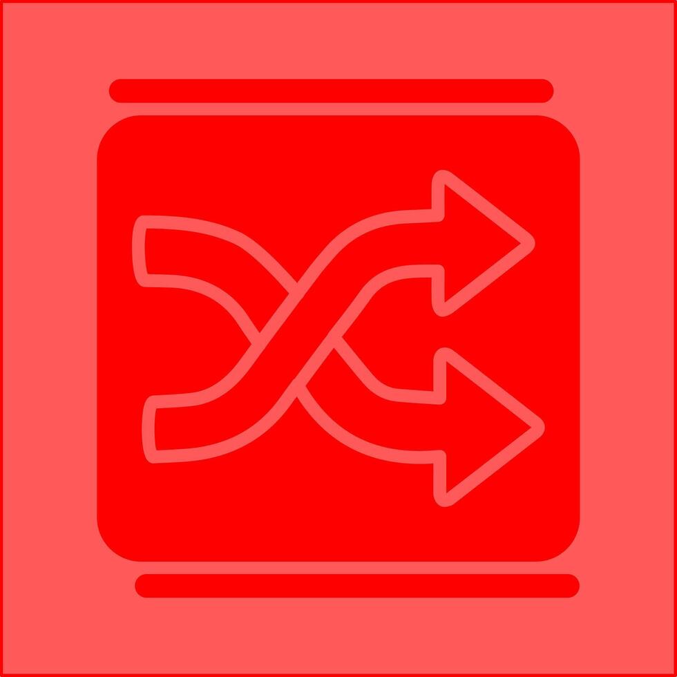 Shuffle Vector Icon