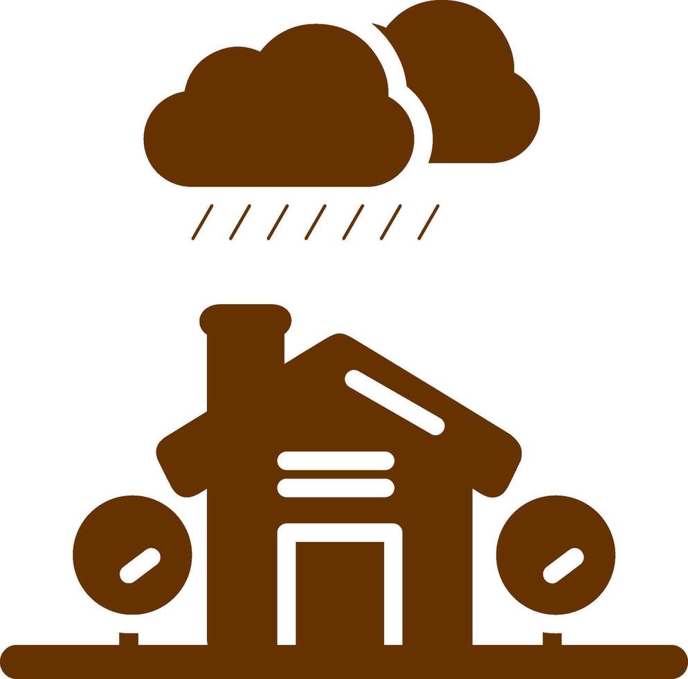 Rain Vector Icon