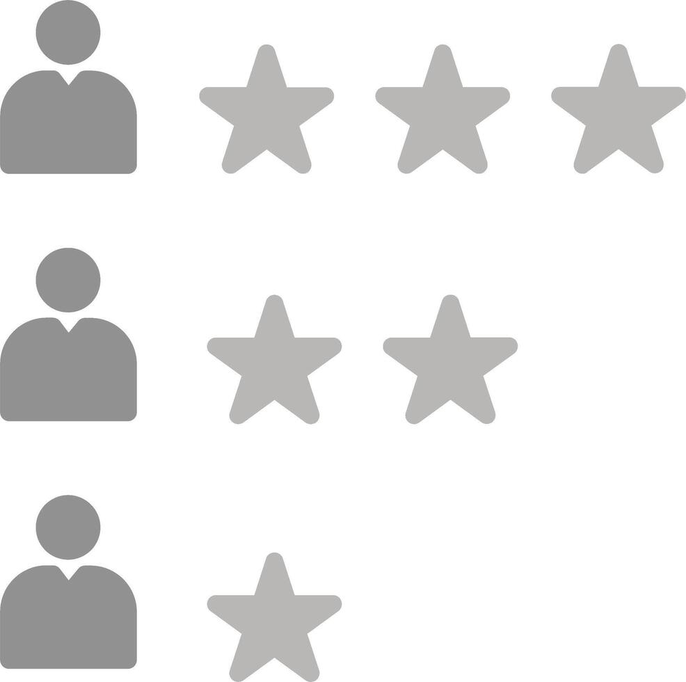 Rating Vector Icon