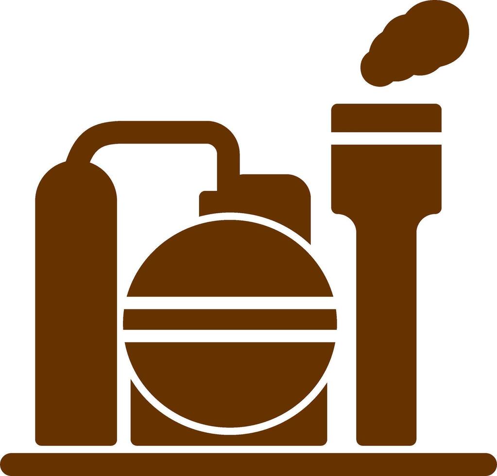 Refinery Vector Icon