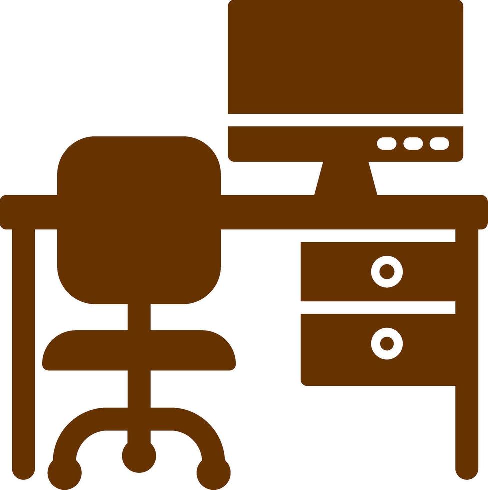 Work Space Vector Icon