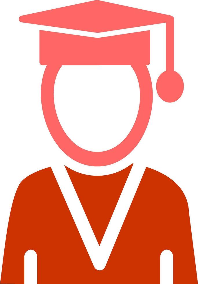 Male Graduate Vector Icon