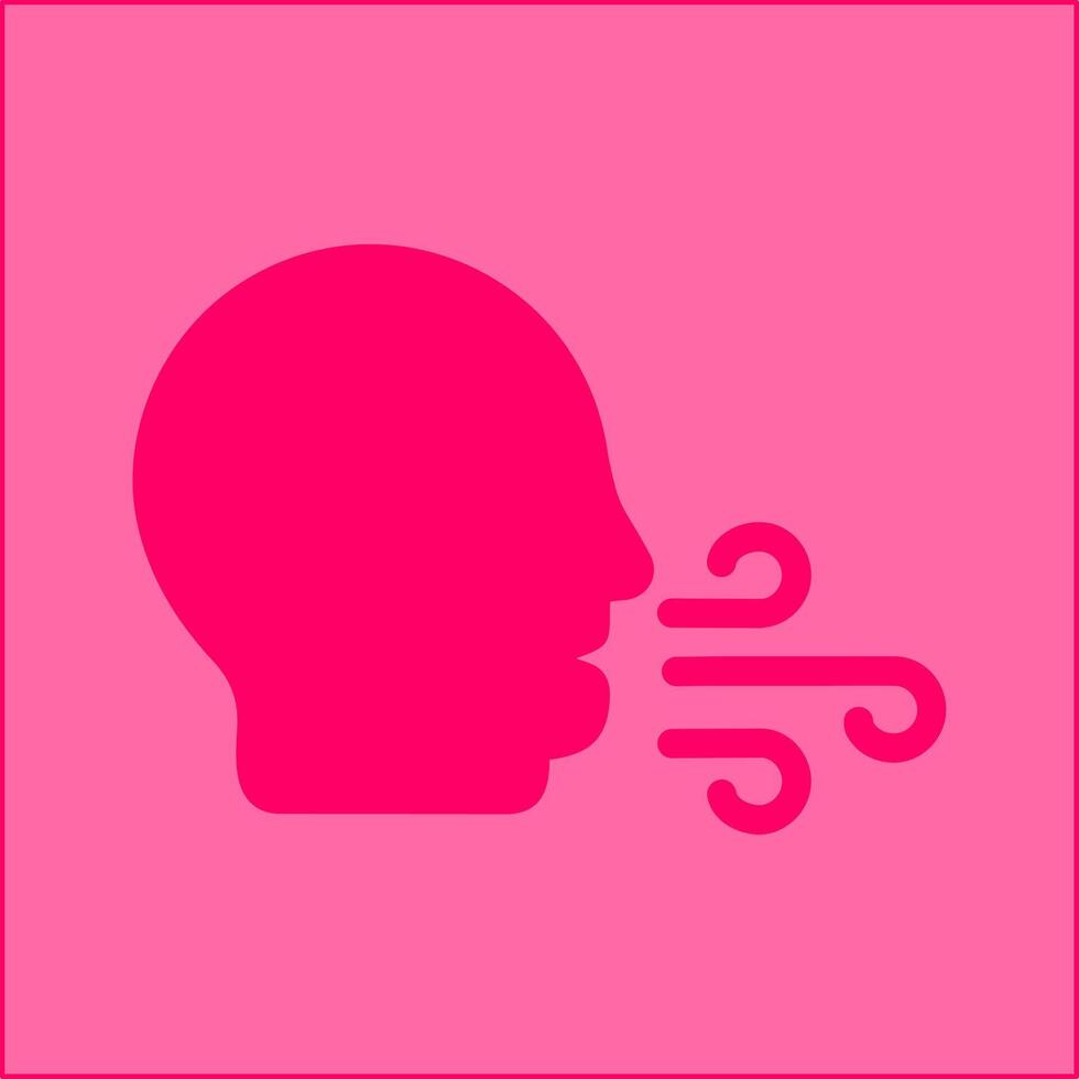 Bad Breath Vector Icon