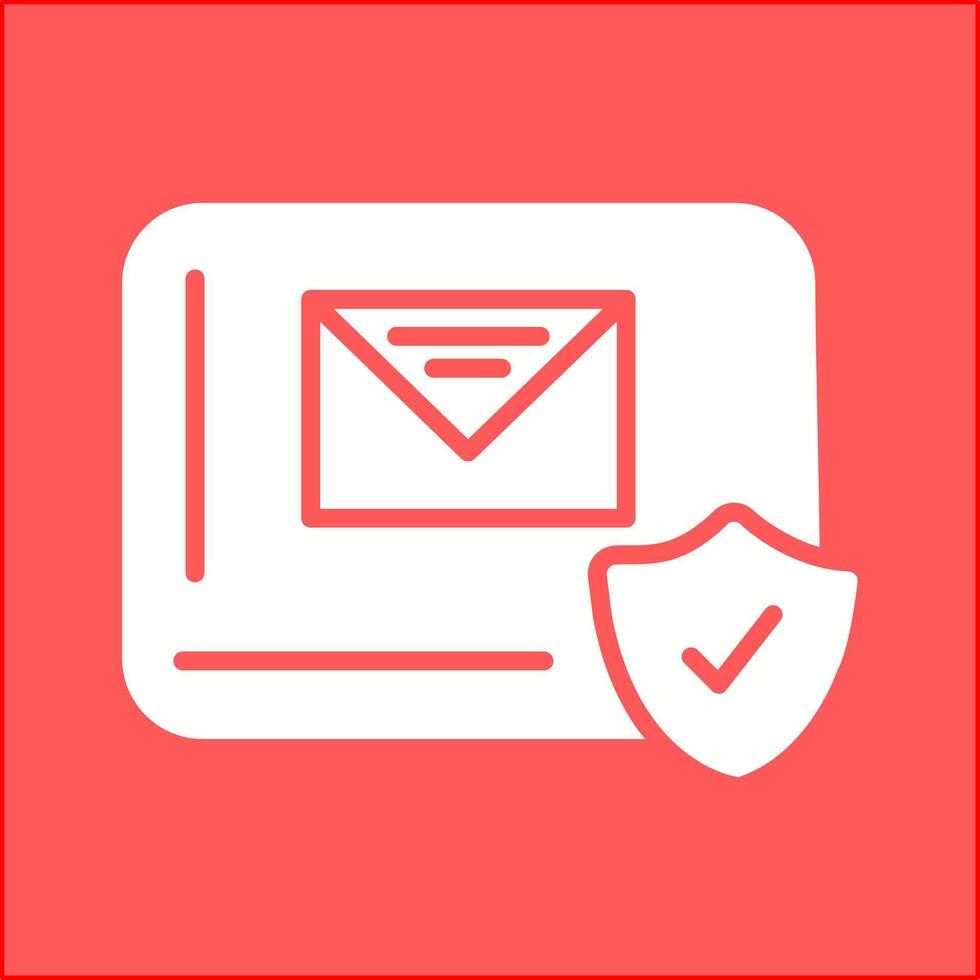 Mail Protection Vector Icon