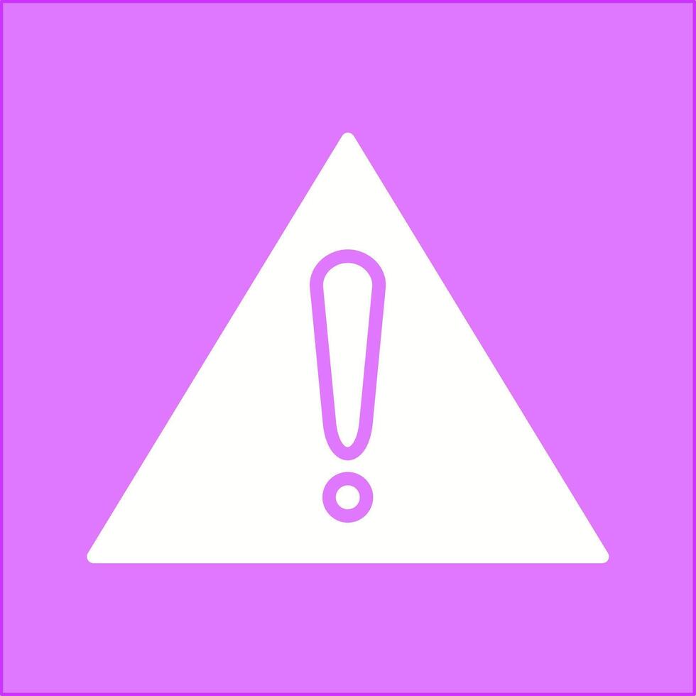 Caution Sign Vector Icon