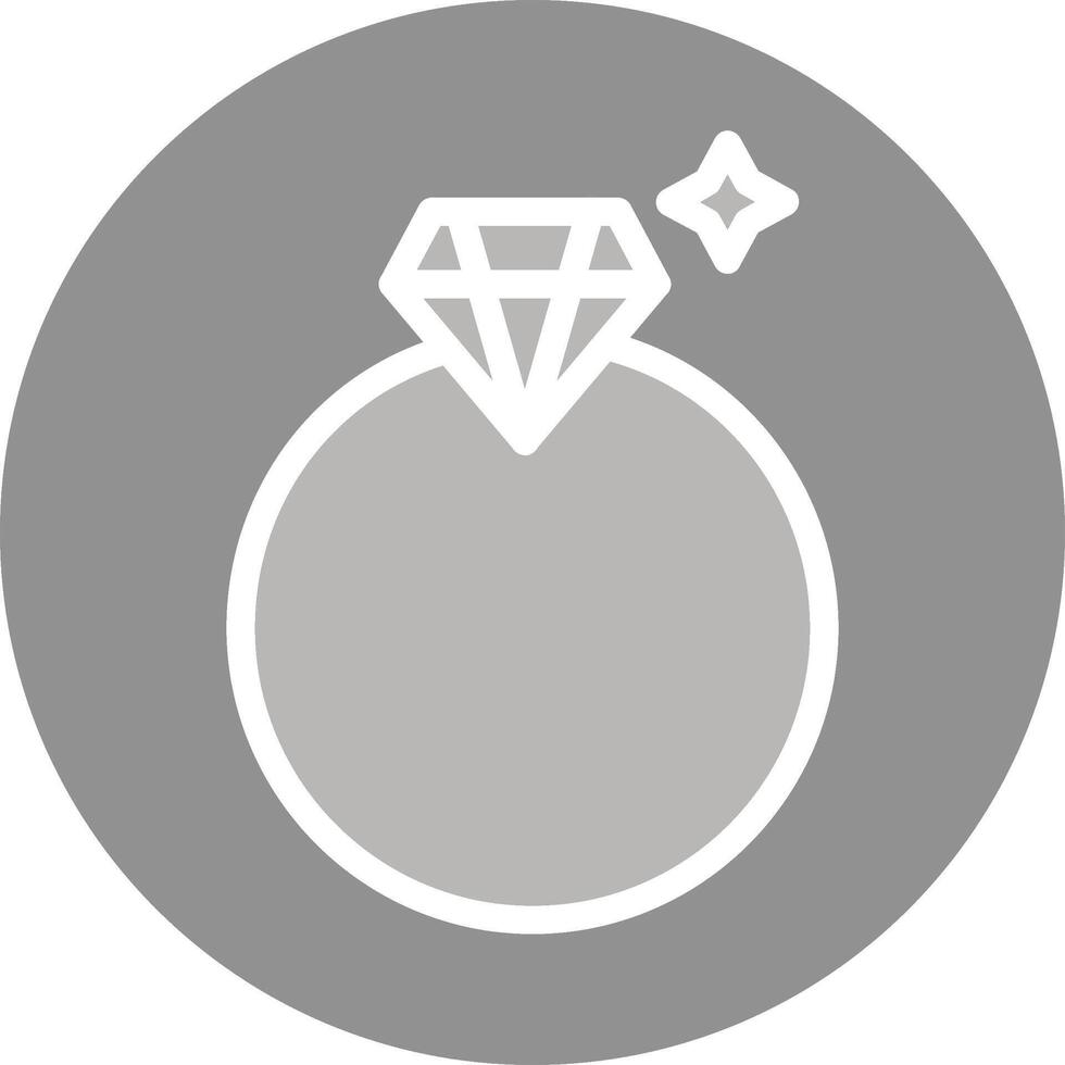 icono de vector de anillo