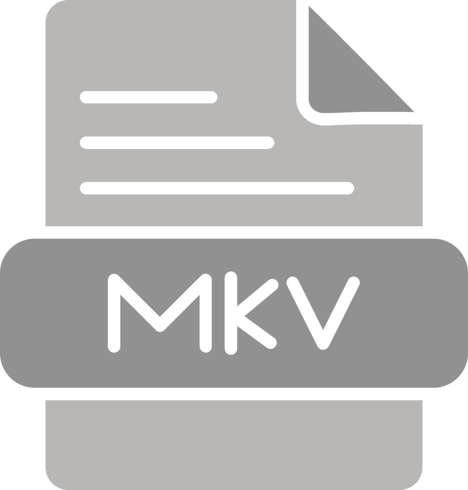 MKV Vector Icon