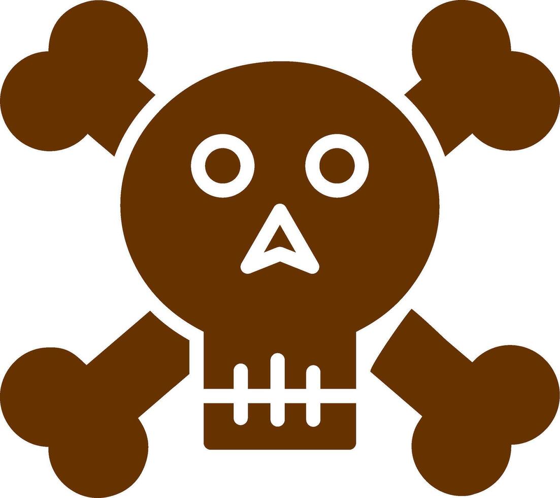 Pirate Skull II Vector Icon