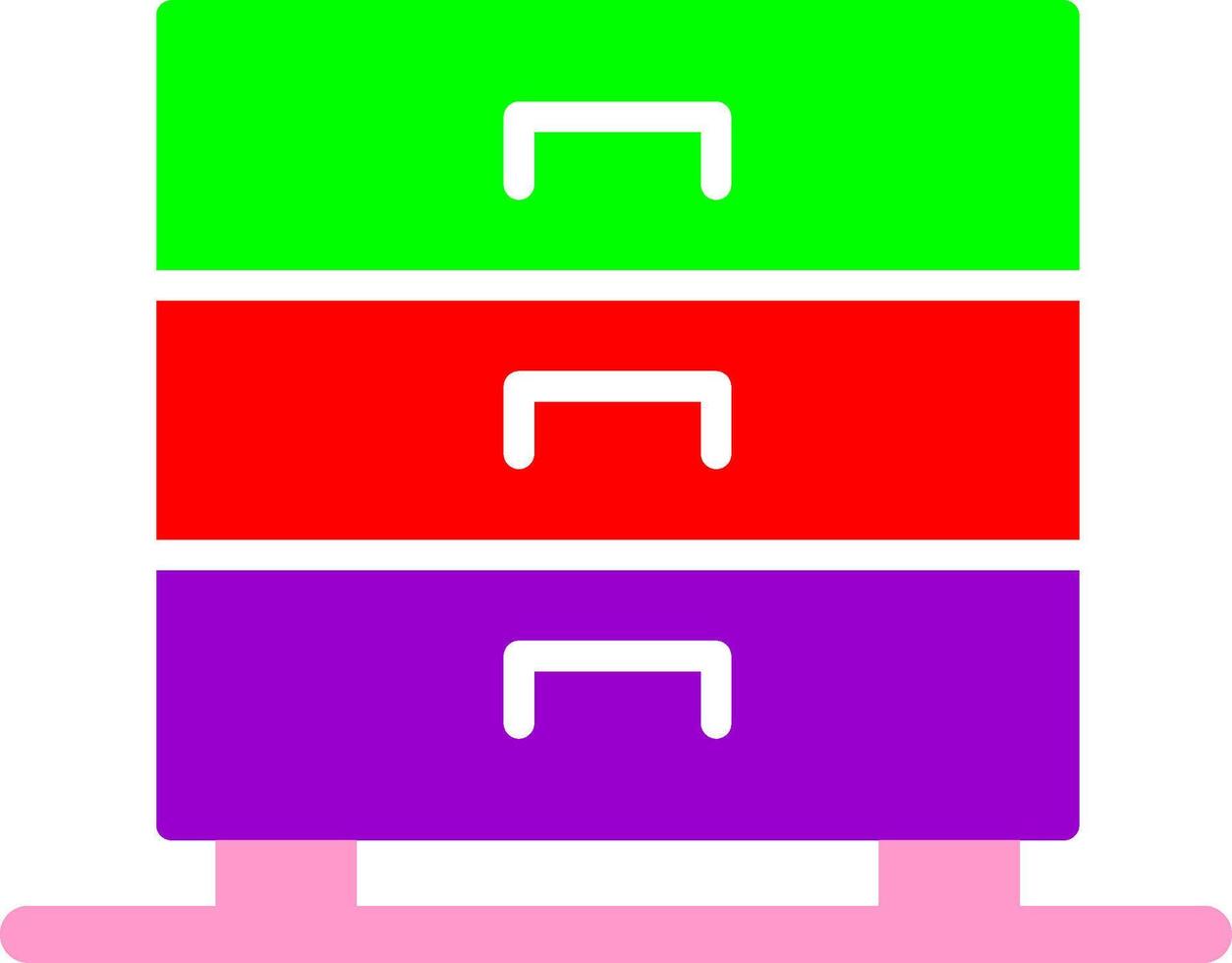 Drawers Vector Icon