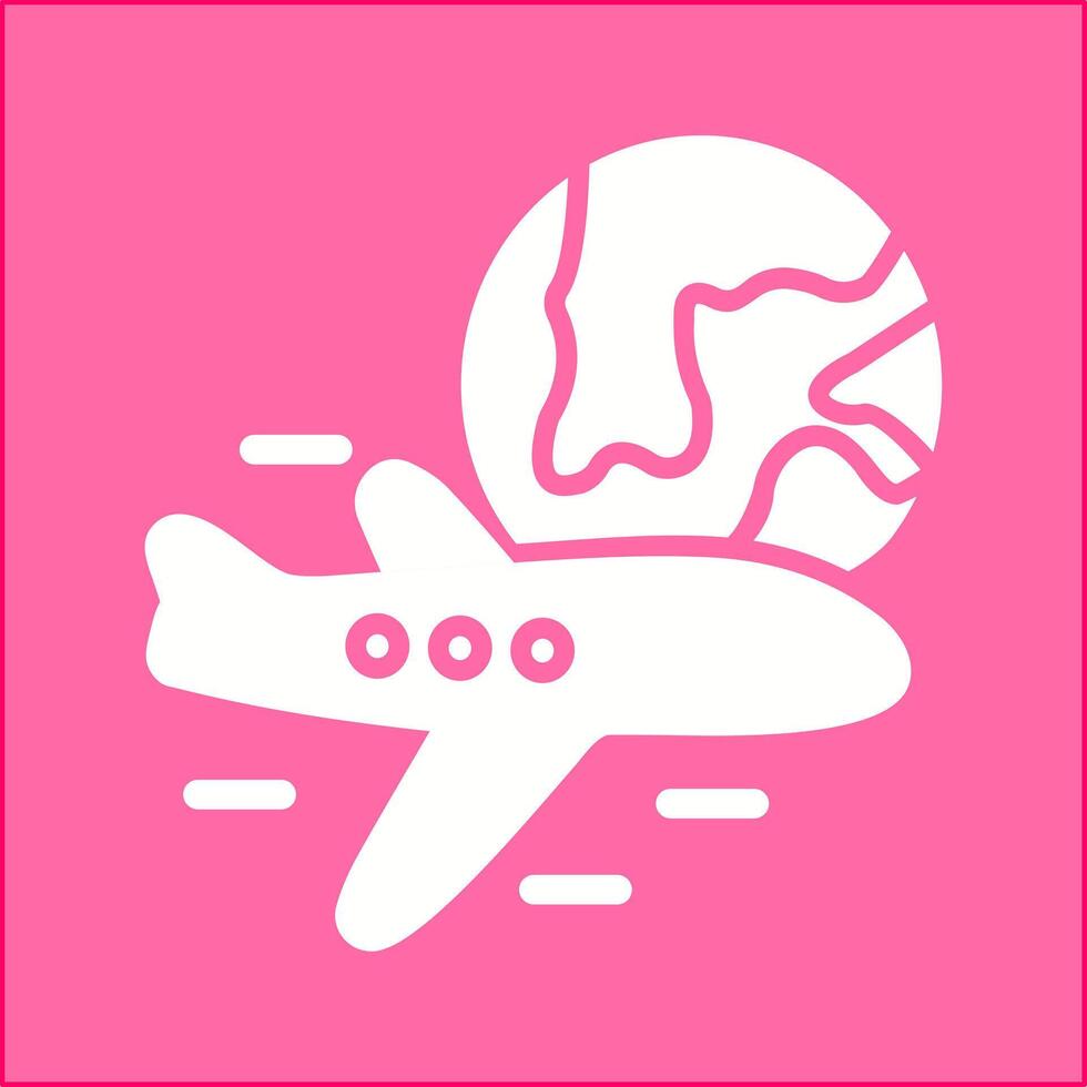 International Flights Vector Icon