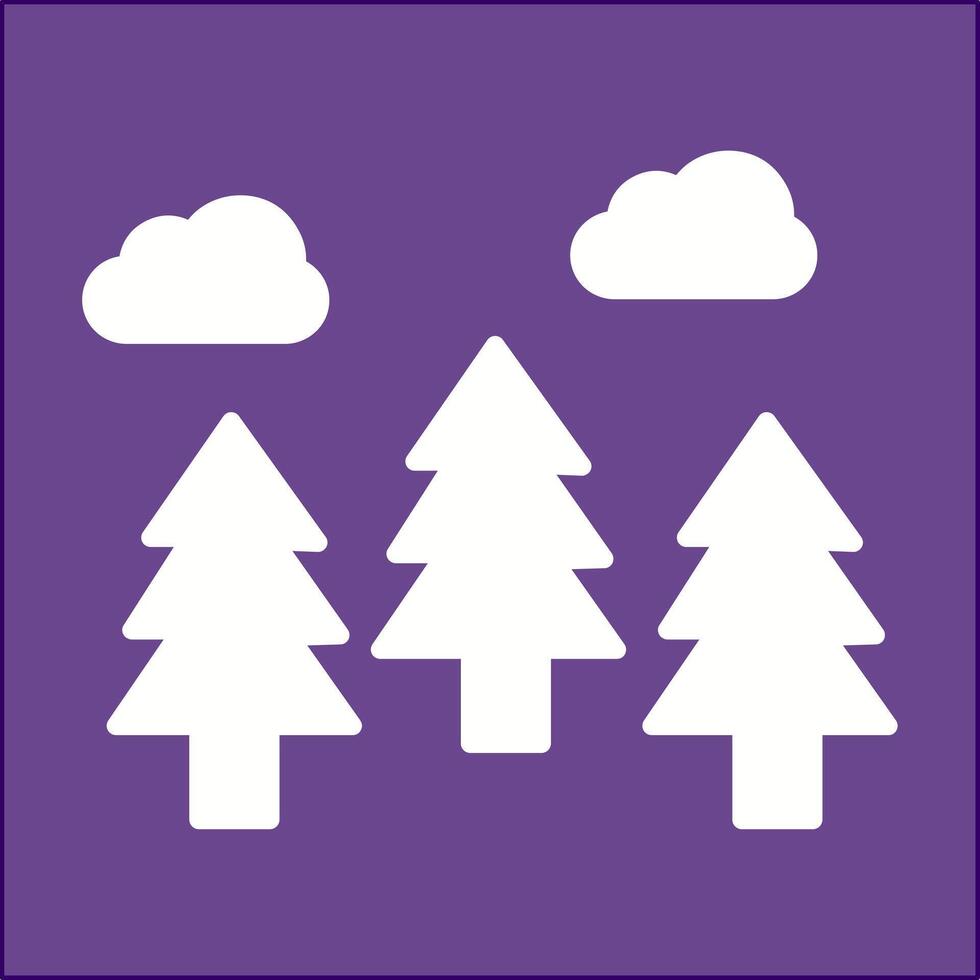 Forest Vector Icon