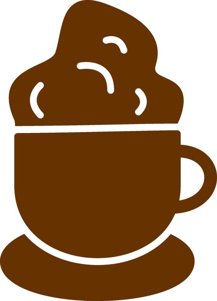 Creamy Coffee Vector Icon