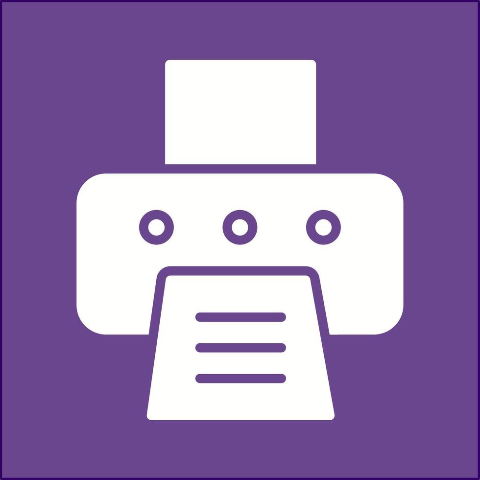 Print Vector Icon
