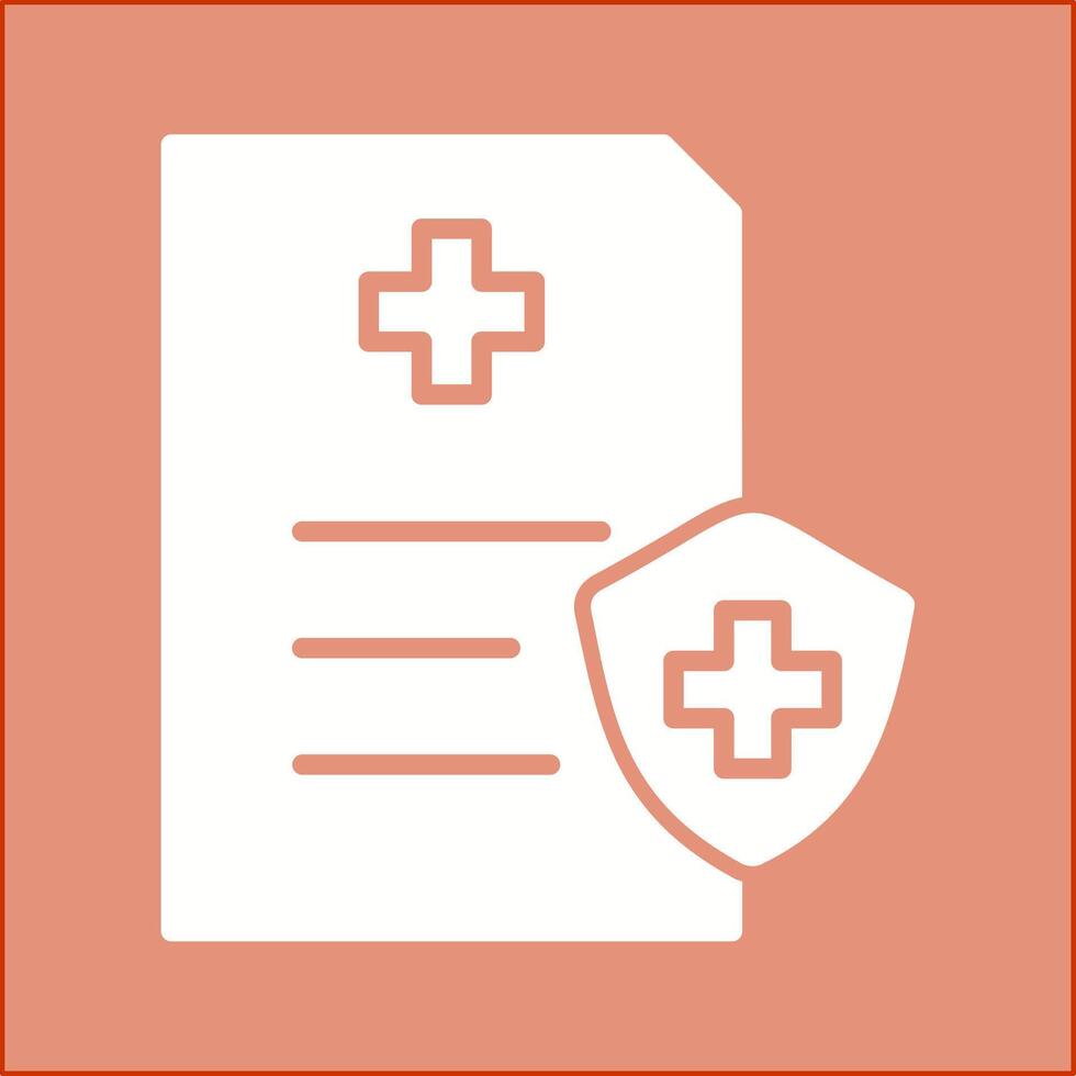 Health Insurance Vector Icon