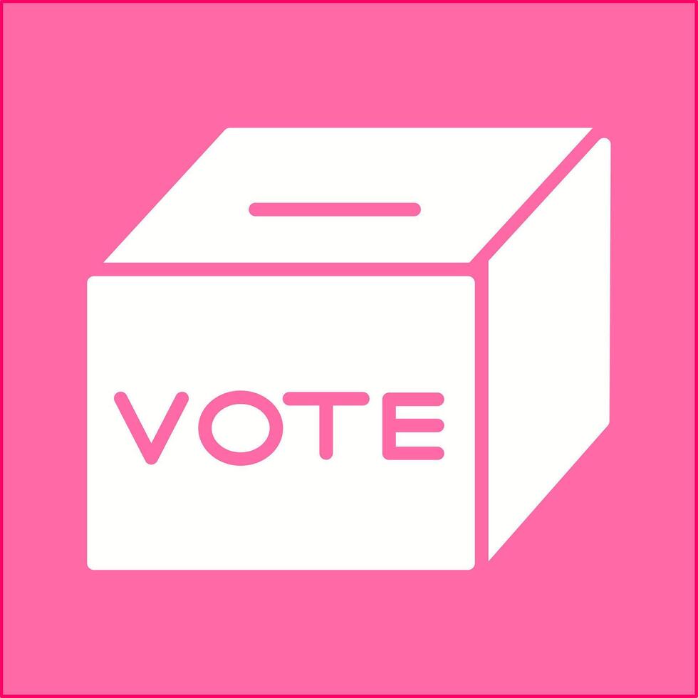 Ballot Box Vector Icon