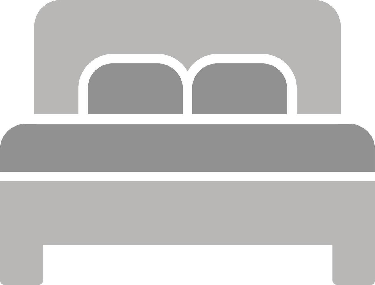 Double Bed II Vector Icon