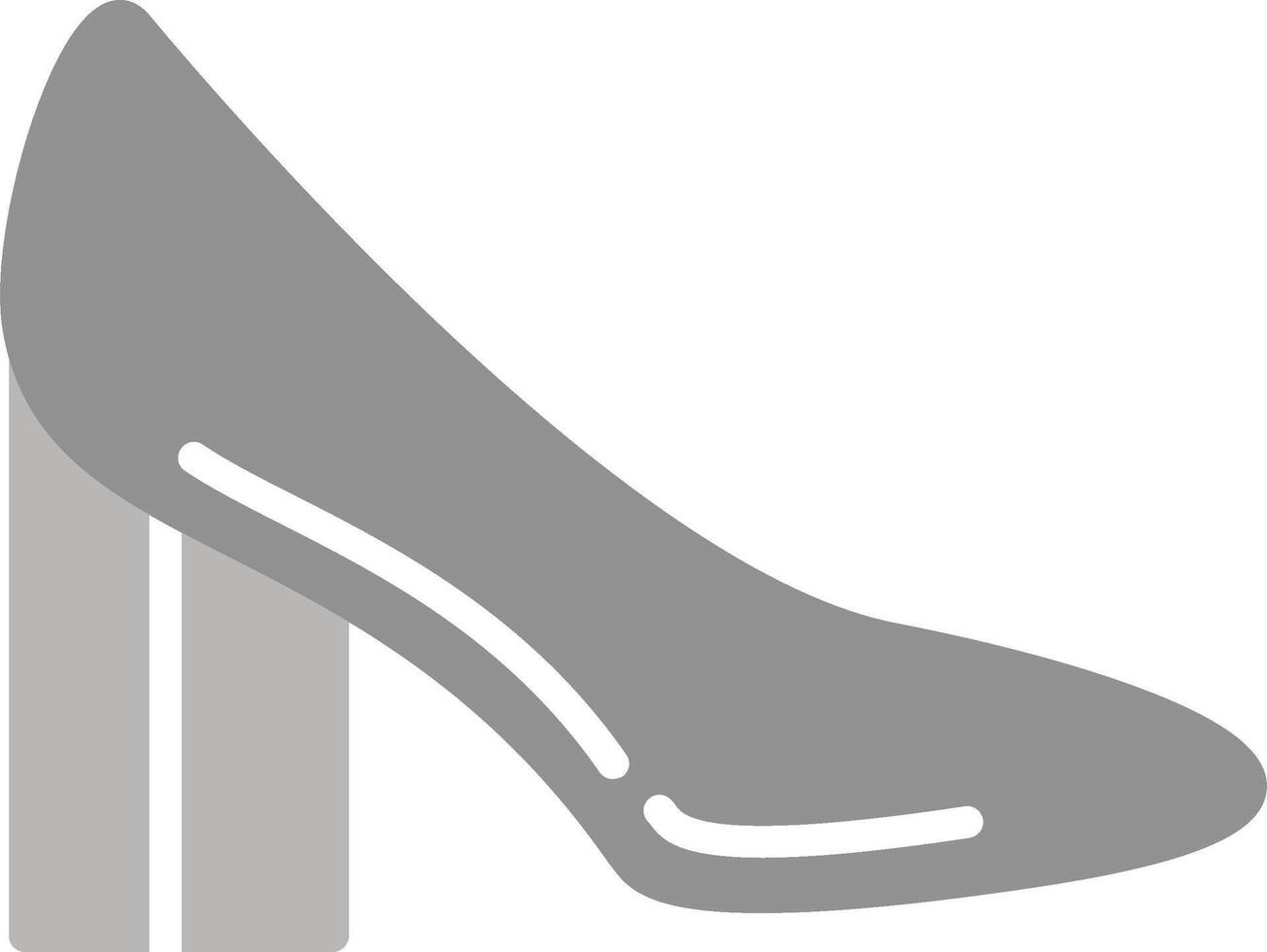 icono de vector de tacones