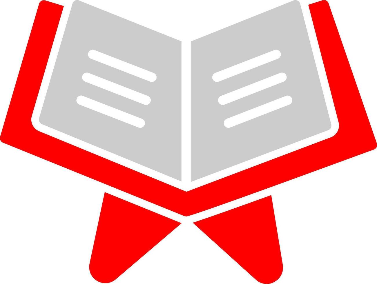 Reading Holy Book Vector Icon