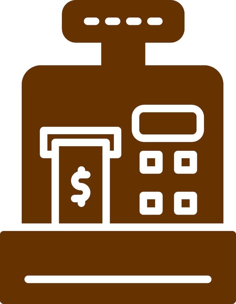 Cash Machine Vector Icon