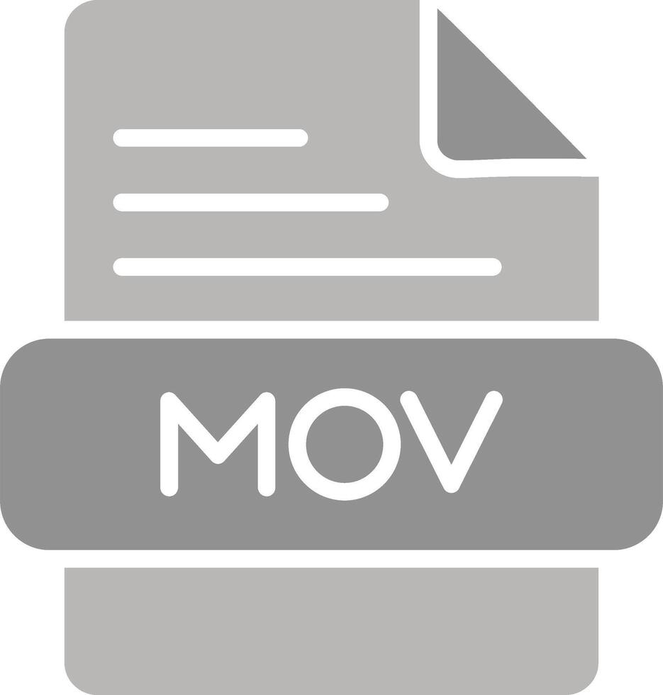 MOV Vector Icon