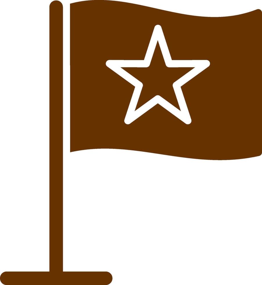 icono de vector de bandera