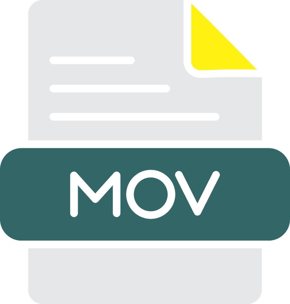 MOV Vector Icon