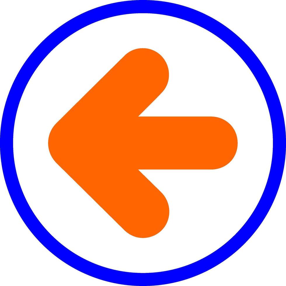 To Left Vector Icon