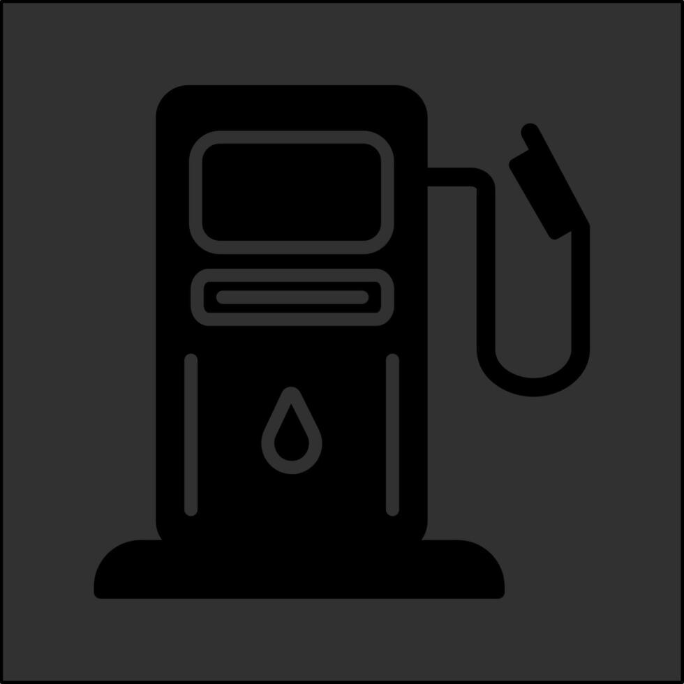 icono de vector de bomba de gasolina