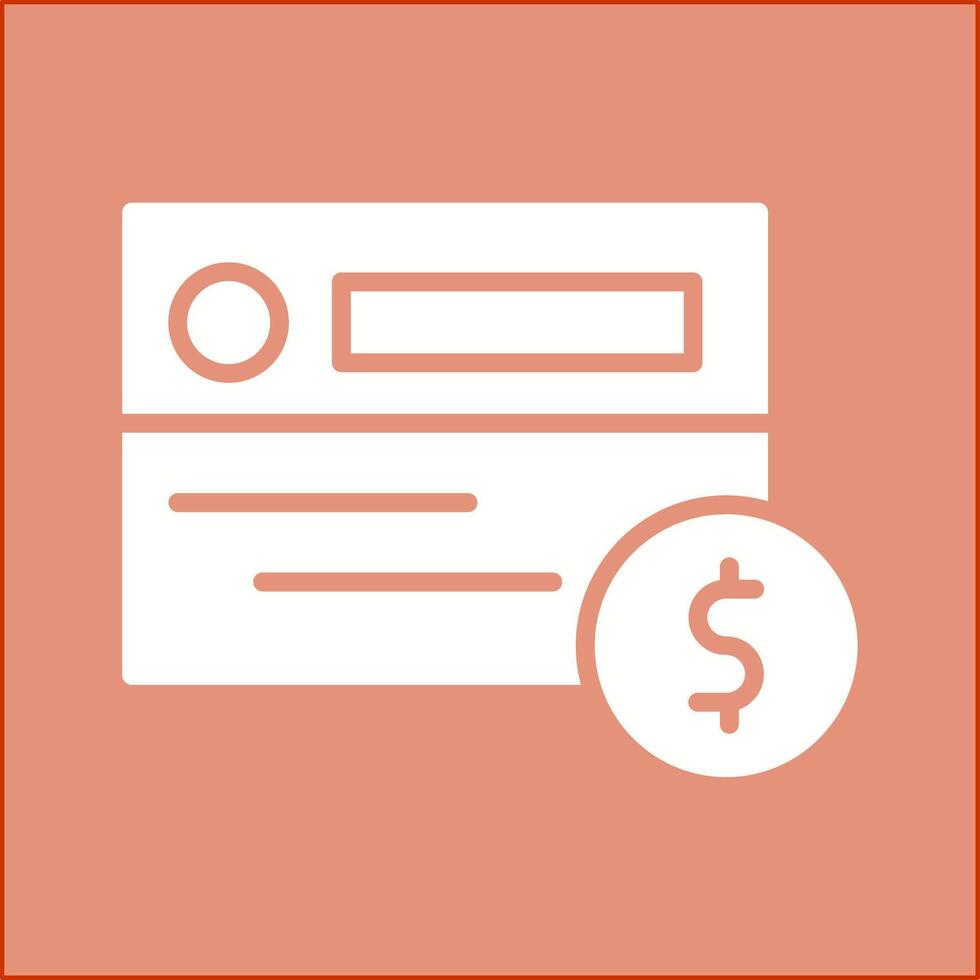 Card Payment Vector Icon