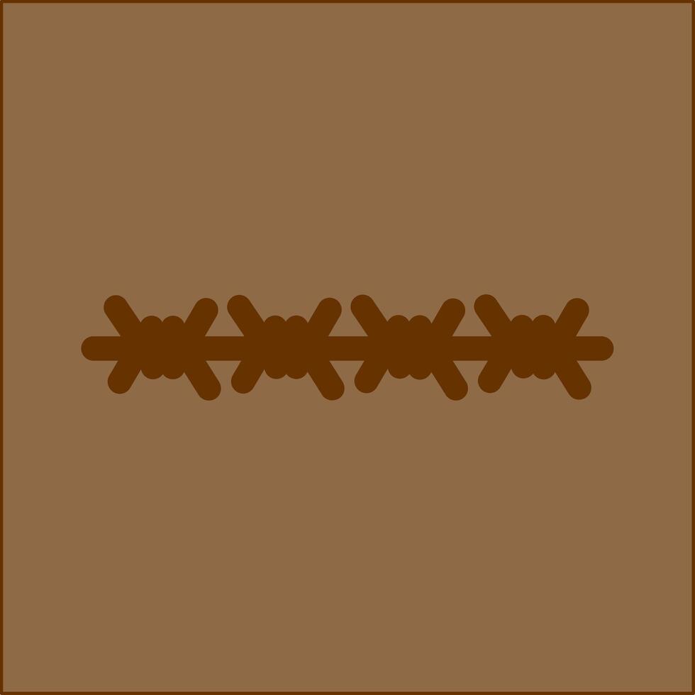 Pointed Wire Vector Icon