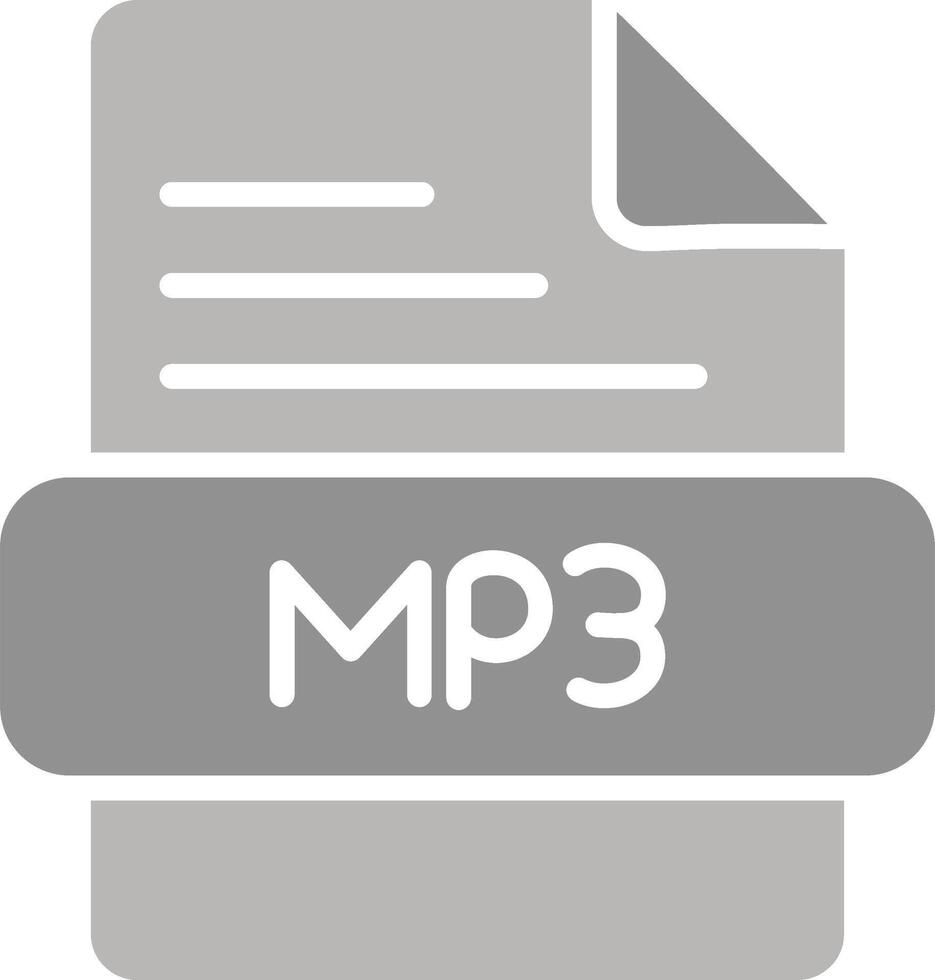 MP3 Vector Icon