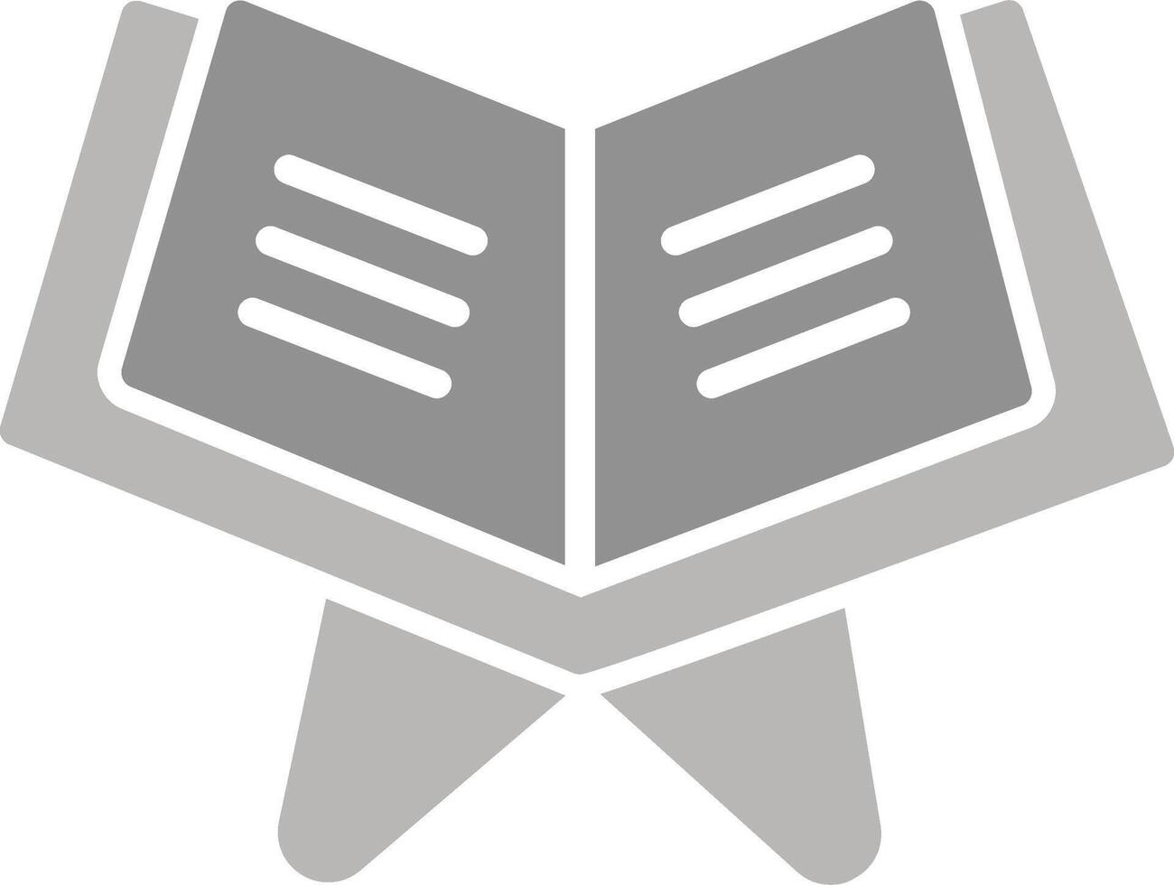 Reading Holy Book Vector Icon