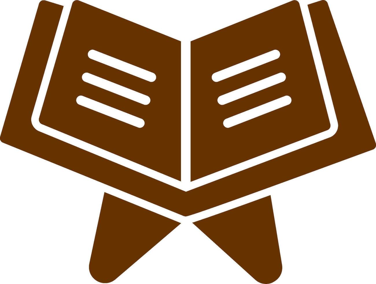 Reading Holy Book Vector Icon