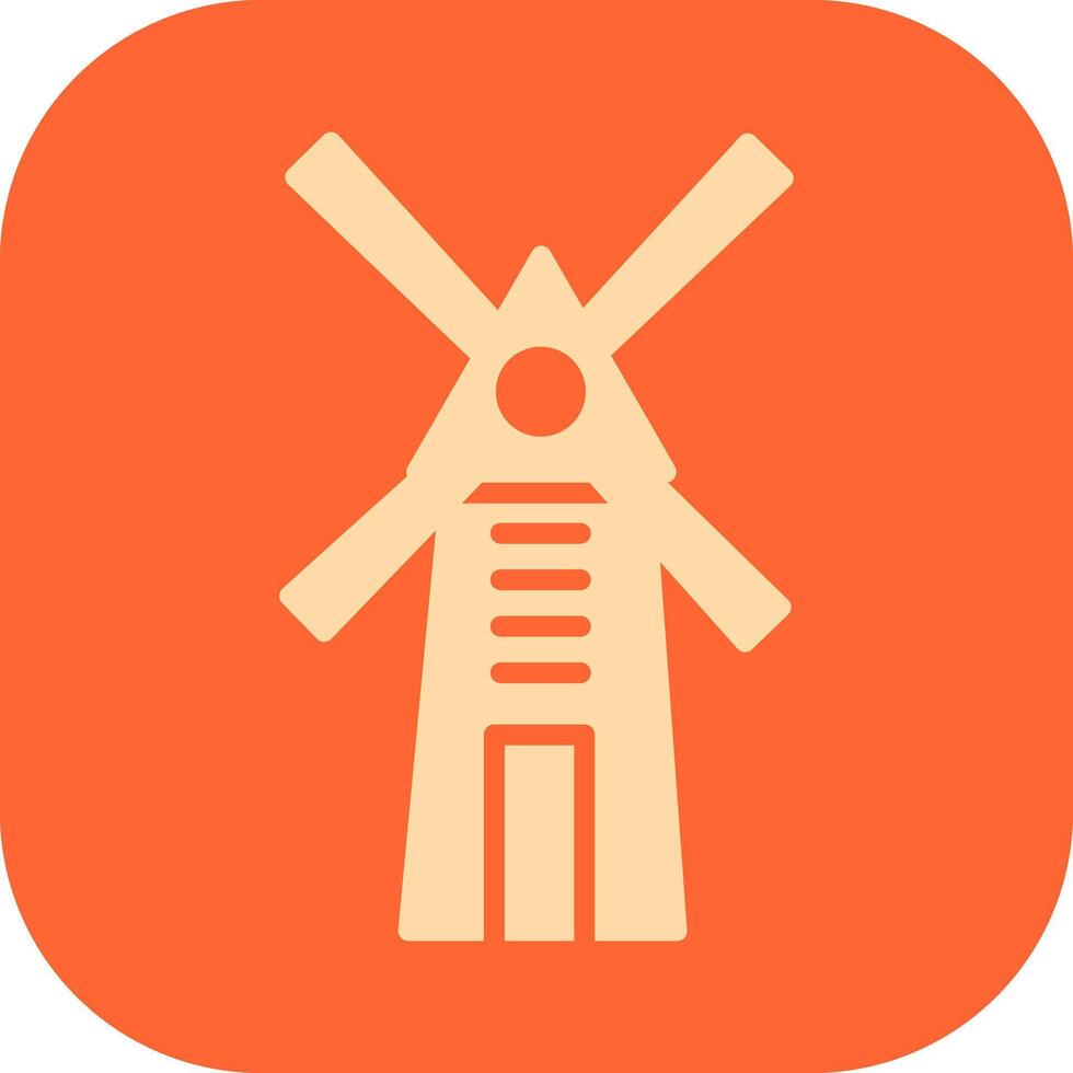 Windmill Vector Icon